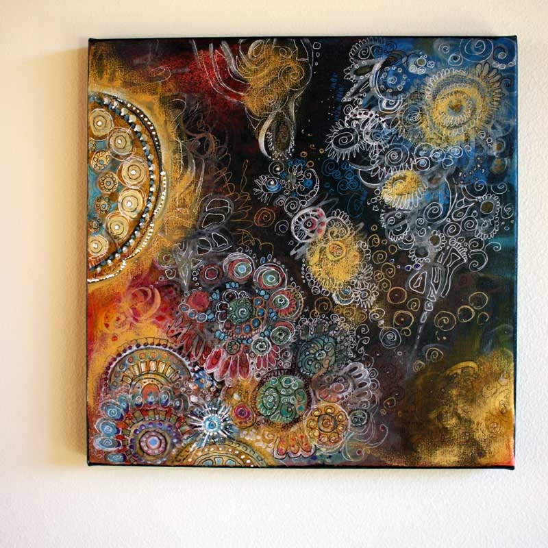 Original Fine Art painting Enigma