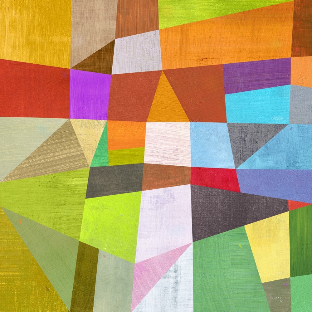Bold Geometry Print