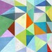 I Heart Triangles Print 12"x12"