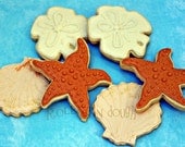 Beach Cookies, Beach Wedding Cookies, Beach Wedding Favors, Seashell Cookies, Sand Dollar Cookies, Starfish Cookies, Beach Cookies