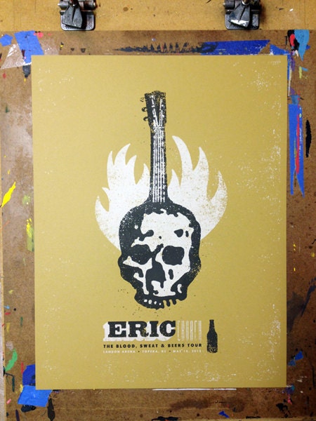 Eric Church concert poster