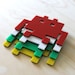 Invader Dudes from Outer Space Acrylic Coasters