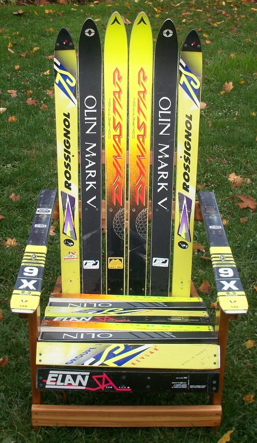 Adirondack Ski Chair by maineskichairs on Etsy