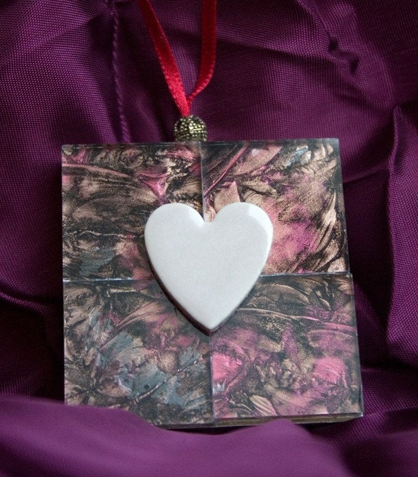 My Creamy Love Heart - Mini Mosaic