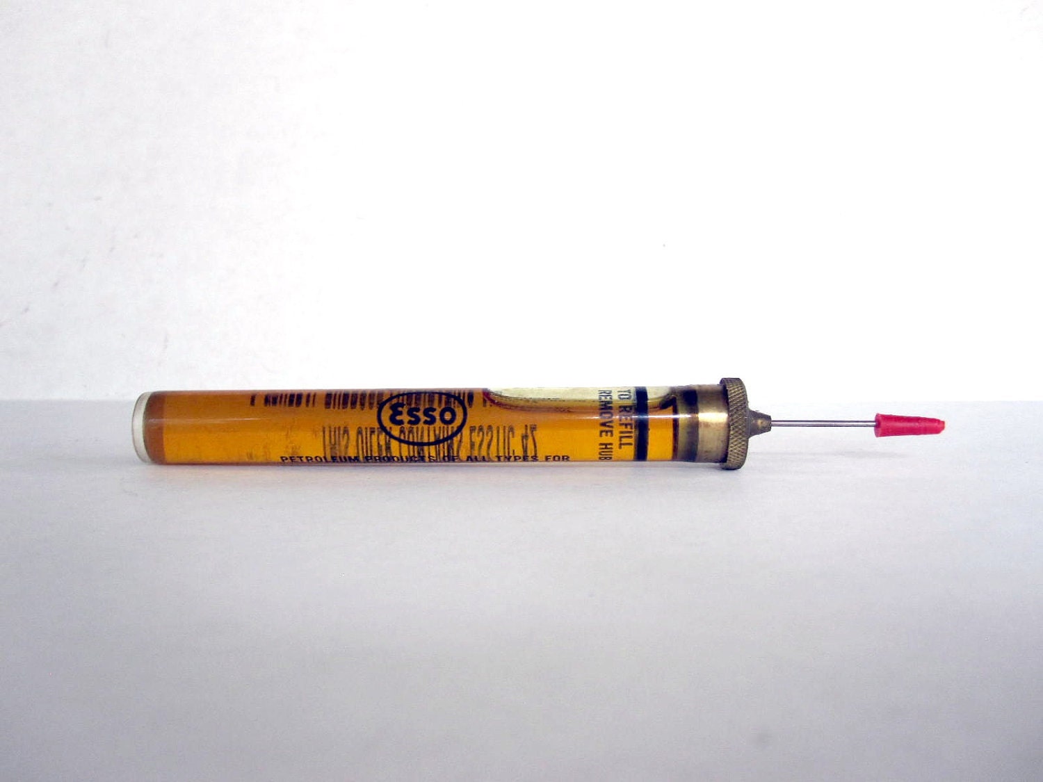 For Him - Household Lube Oil - Lubricating Gold Oil Dropper - Esso Tool Oil Applicator Gadget