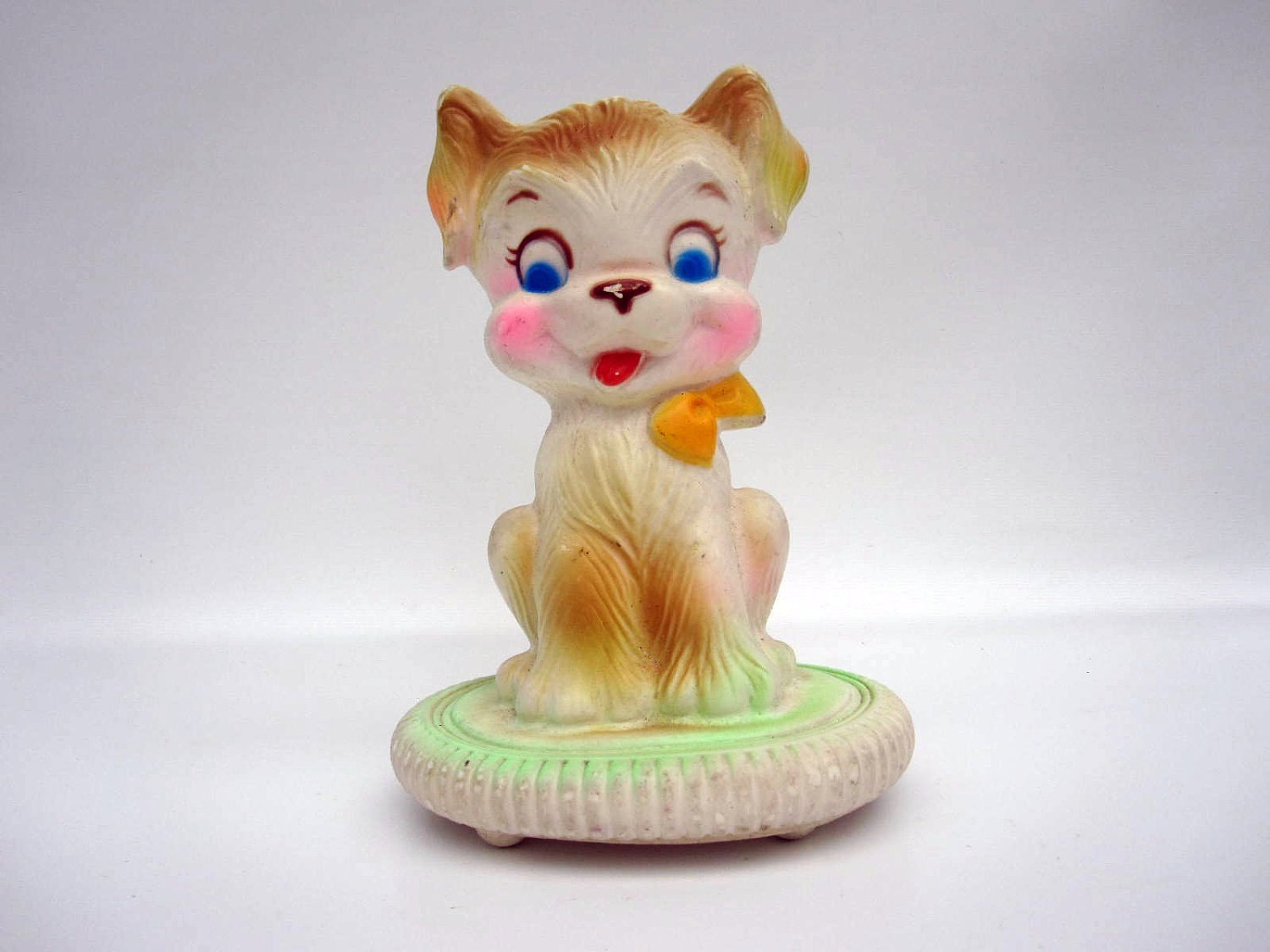Baby Nursery Night Light - Childs Lamp - Puppy Dog Bedside Light