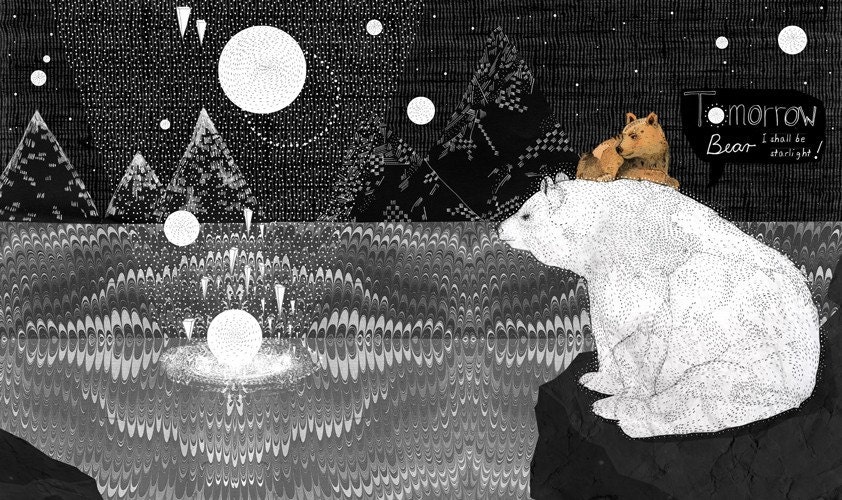 Tomorrow Bear // A4 Print