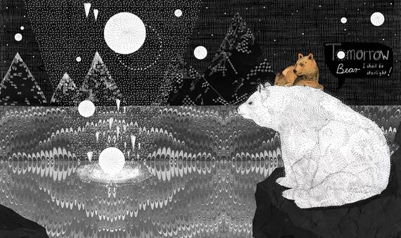 Tomorrow Bear // A4 Print