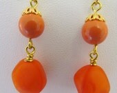 Coral Cha Cha earrings