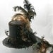 Mini Top Hat - Brown Gears and Time Travel Steampunk Victorian