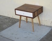 Jeremiah Collection Midcentury Side Table With Drawer