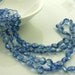 Smooth polished kyanite coin beads 5-6.5mm 1/2 strand