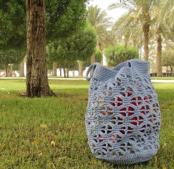 Crochet Market Bag PDF Pattern Instant Download- (Carry Me Away)
