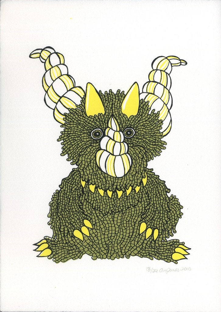 Monster Mini Print 5x7