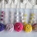 Girls fabric flower necklace MIX AND MATCH