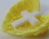 30 Wings Cross Soap  - baptism favor, baby shower favor