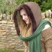 Luxury Hooded Scarf, Pixie Snood, Pashmina fluffy hood