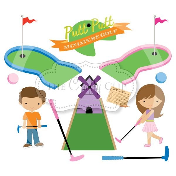 free clip art of miniature golf - photo #12