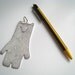 Giant Polar Bear Keyring / Keychain