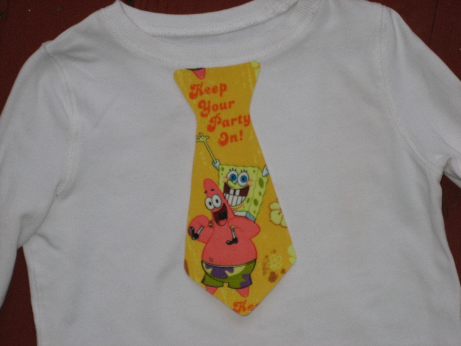 spongebob and patrick tie dye shirt