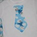 Smurfin in the clouds tie shirt