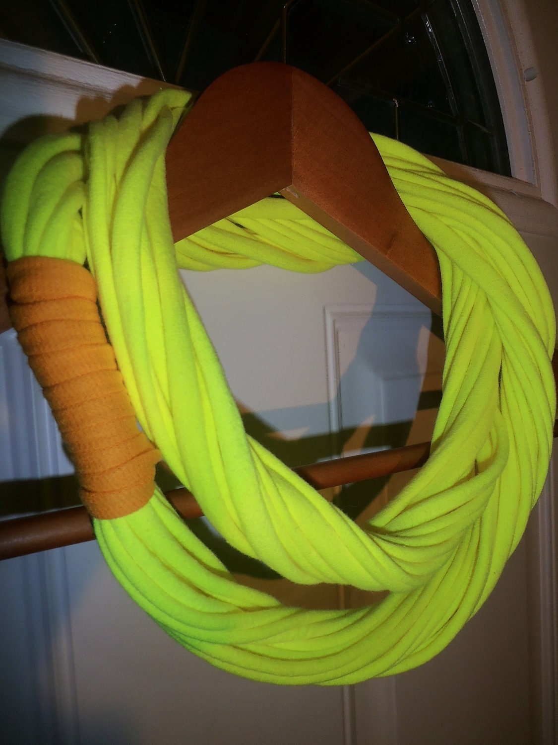 Infinity Scarf - Neon Yellow Color
