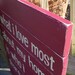 What I love Most SLAT SIGN CUSTOM Distressed Handmade Hand-painted Wooden 16x19 Whagn