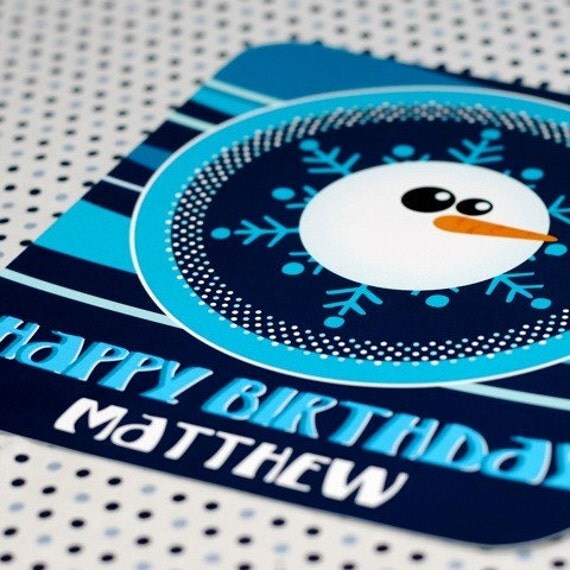 Winter Welcome Sign (6 Inch) from the Flurry of Fun Winter DIY Party Collection by Spacships and Laser Beams Il_570xn