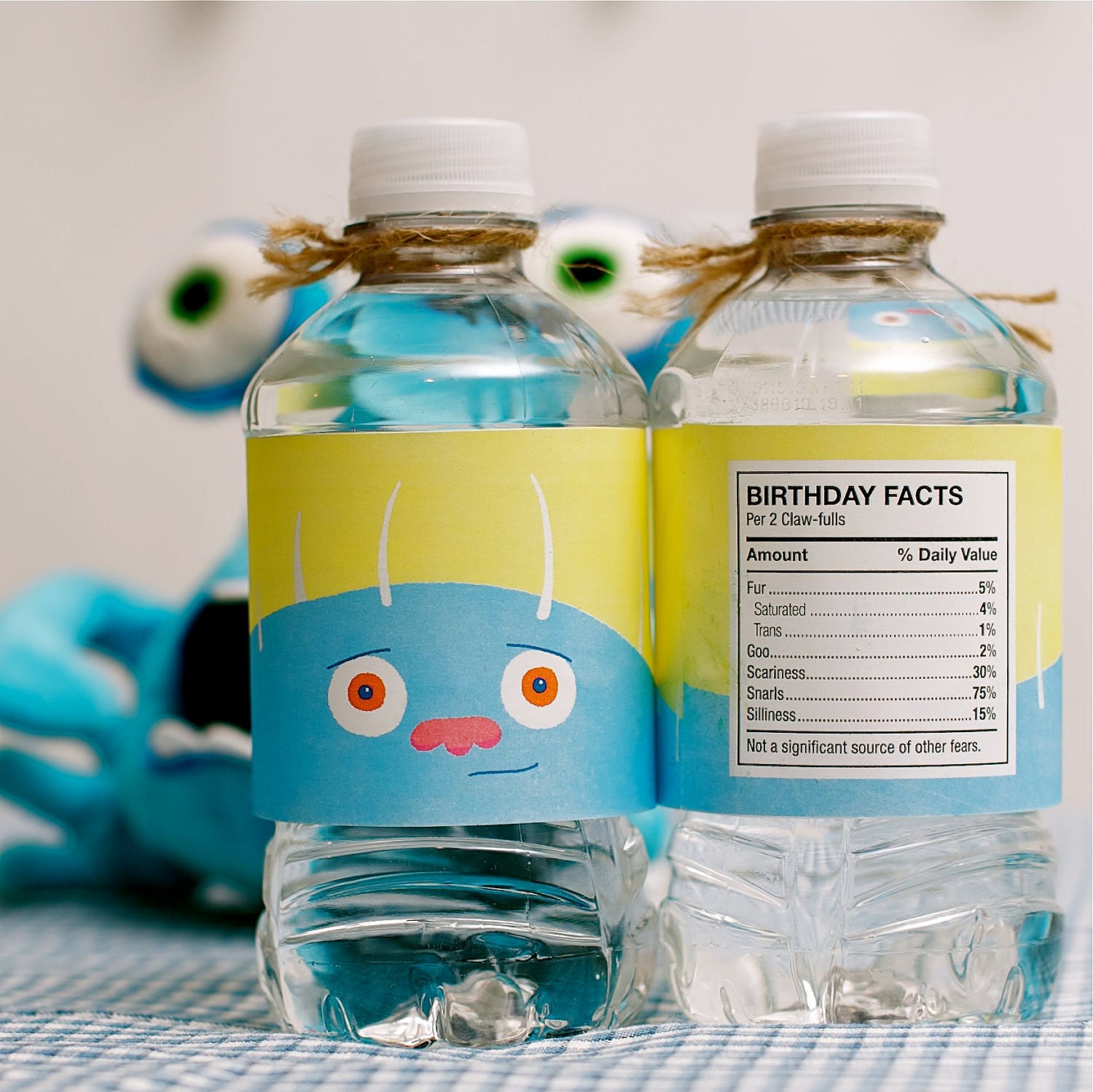 Monster Birthday Party Water Bottle Labels a Monster Fest DIY Printable Collection by Spaceships and Laser Beams Il_570xn