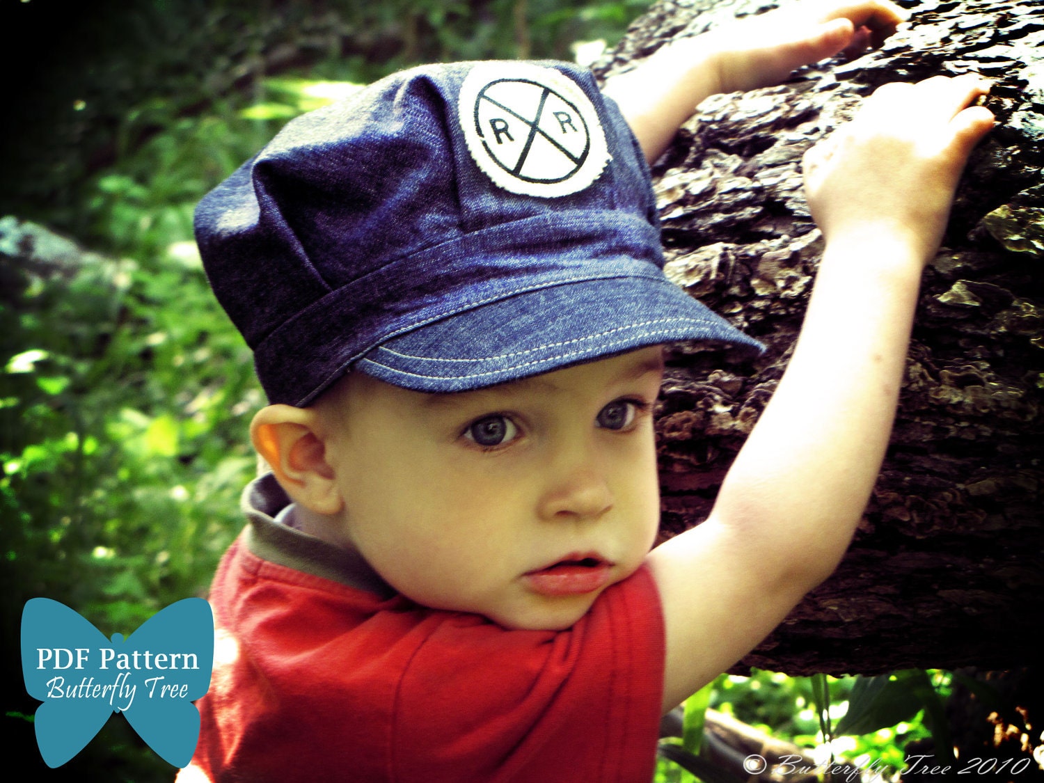 Train Hat Sewing Pattern - PDF
