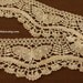 1 yard antique butterfly lace trim/handmade vintage bobbin lace trim---2''