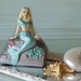 Beach Decor Mermaid - Marilyn - Vintage Cast Iron Mermaid Bank