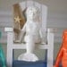 Beach Decor Little Cast Iron Sitting Mermaid - PICK YOUR COLOR