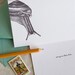 Sorry So Slow, But... (an all-belated-occasion letterpress greeting in a single card & envelope)