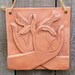 Buddhist Hand Gesture--Mudra-- for Protection. Hand-Pressed Terracotta Tile