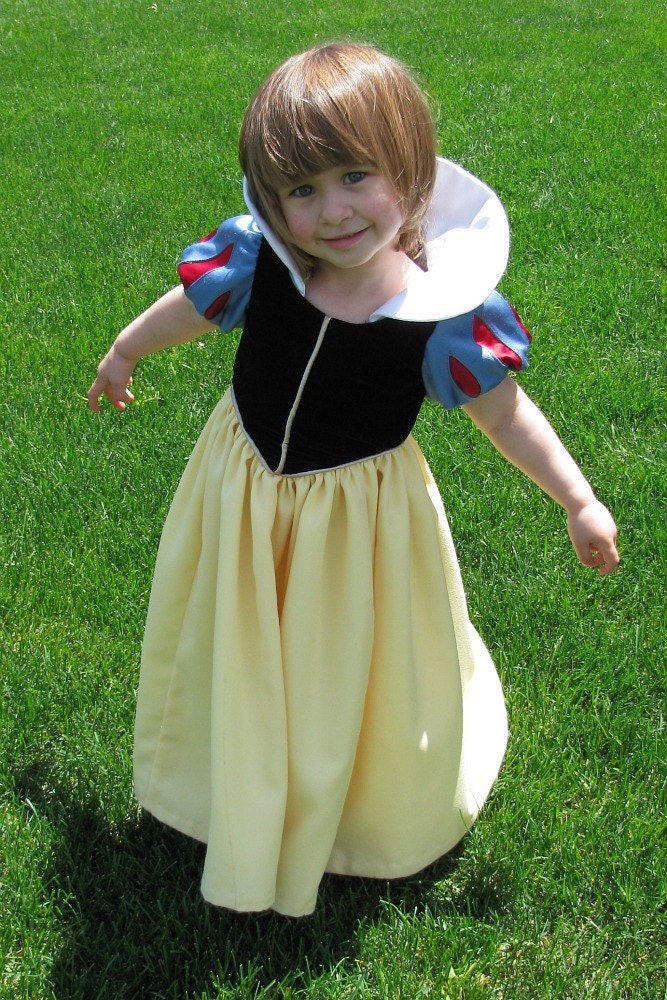 Child's Snow White Costume Custom Made
