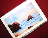 GREETING CARD Westcoast Trail Sea Water Rocks