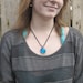 Blue Necklace Energy Pendant Reiki Angel Jewelry Pendant Necklace