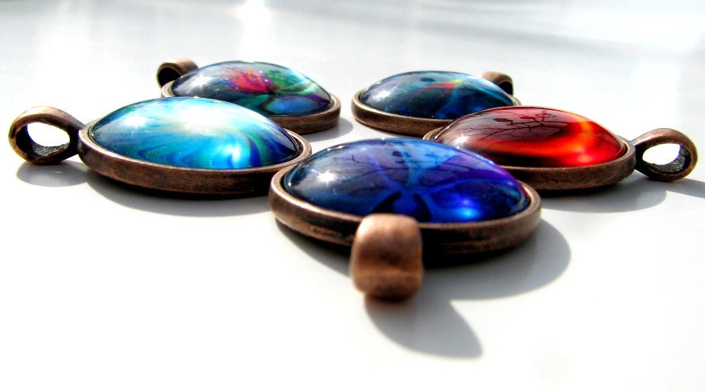Blue Necklace Energy Pendant Reiki Angel Jewelry Pendant Necklace