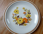 Ceramic Floral Plate