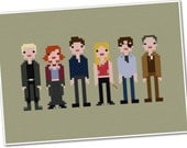 Pixel People - Buffy the Vampire Slayer - PDF Cross-stitch Pattern - INSTANT DOWNLOAD