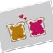 Perfect Pairings - Kawaii Peanut Butter and Jam - PDF Cross stitch Pattern - INSTANT DOWNLOAD