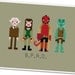 Pixel People - Hellboy & The B.P.R.D. - PDF Cross Stitch Pattern - INSTANT Download