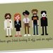 Pixel People - The IT Crowd - Cross-stitch PDF Pattern - INSTANT Download