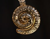 Yellow Glass Spiral