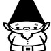 Gnome Car Decal