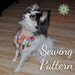 Dog Clothes Sewing Pattern - Dog Bandana PDF Sewing Pattern S202