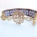 Tribal Friendship Bracelet with Gold Plated Modern Link