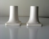 Mid Century Ceramic Candle Holders
