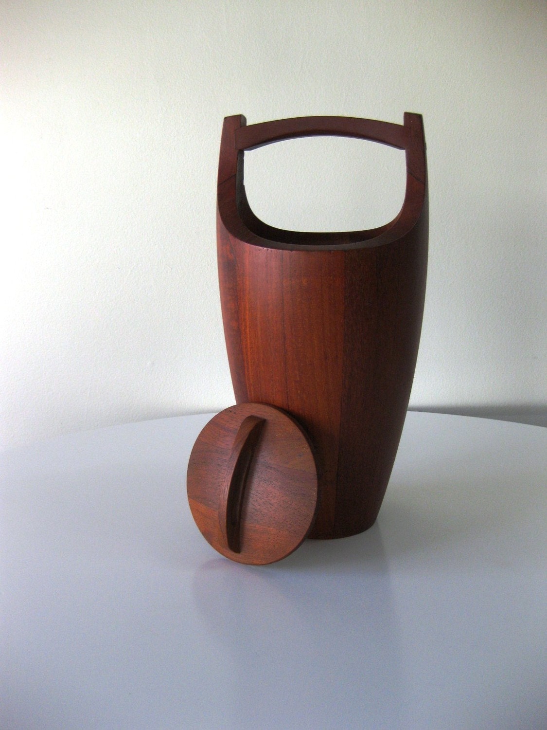 Danish Mid Century Teak Ice Bucket by Jens Quistgaard for Dansk
